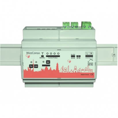 Module de comptage d'énergie Enocean - Wizzconso - UBIM45WIZZCONSO - Electrique